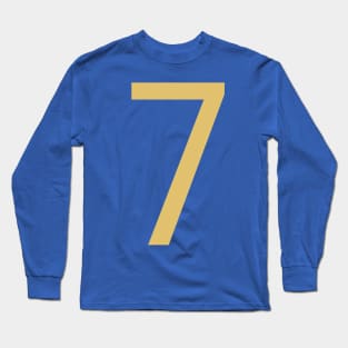 Number 7 Long Sleeve T-Shirt